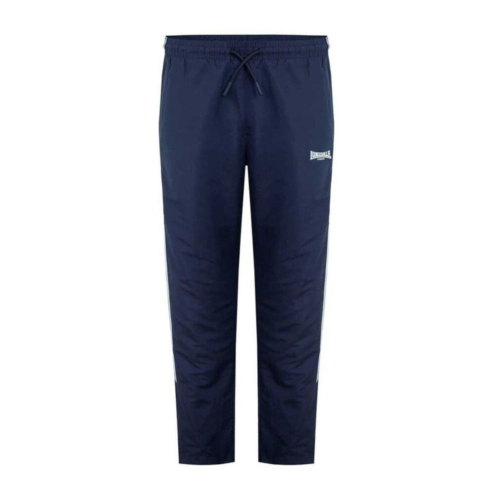 Lonsdale Mens Twin Stripe Tracksuit Bottoms / Navy